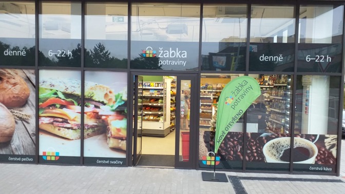 Žabka v pražských Modřanech otevřela novou prodejnu