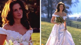 film, svatba, šaty, Roberts