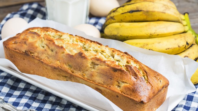 banánový chléb