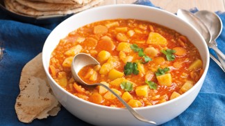 Bramborový guláš aneb Recept za pár kaček