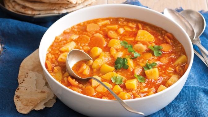 Bramborový guláš aneb Recept za pár kaček