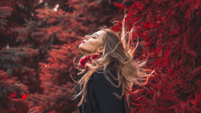 Jen žádnou šedou: Červená barva rozsvítí podzim a zlepší náladu