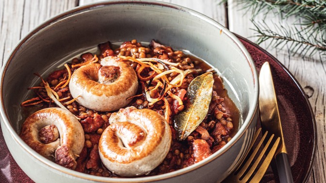 Dokonalá čočka: Vyzkoušejte jedinečný eintopf s vinnými šneky