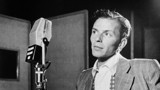 Frank Sinatra v New Yorku roce 1947.