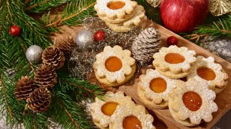 Křehké linecké jako od babičky: Nejlepší je slepované marmeládou
