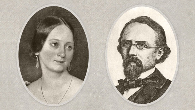 Božena Němcová a Václav Bolemír Nebeský byli milenci jen krátce, ale jejich láska je poznamenala na celý život