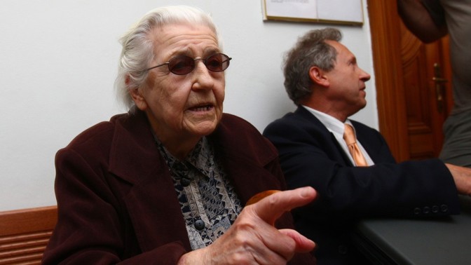 Ludmila Brožová-Polednová se stala nejstarší vězenkyní v naší historii. Prezident Klaus jí později udělil milost