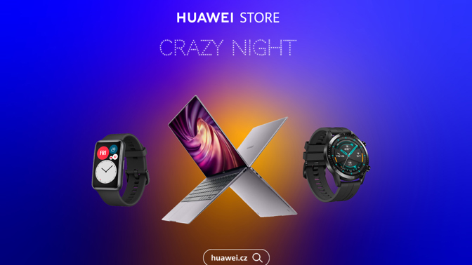 Pospěšte si. Nejlepší notebook i chytré hodinky teď budou pár hodin na HUAWEI STORE za bezkonkurenčně nejnižší ceny