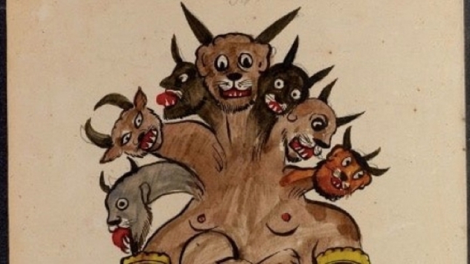 Démonický arabský lexikon: Knihu plnou děsivých maleb našli před sto lety v Persii