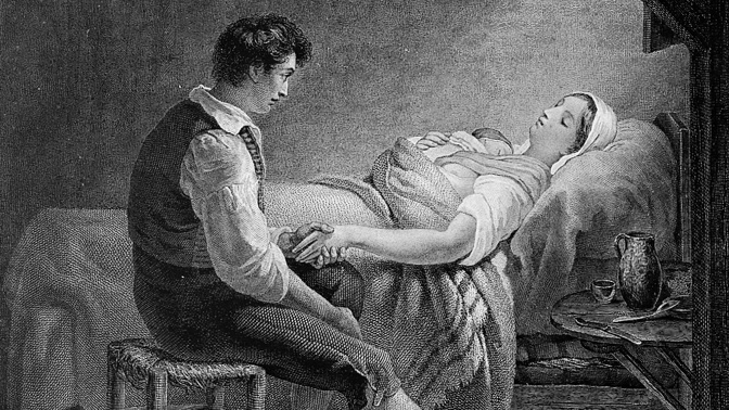 Bizarní historie porodů: Místo léků koňský trus a slepičí srdce uvázané na noze