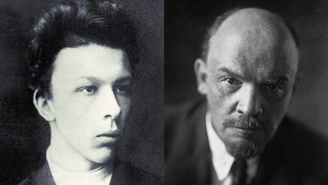Vlevo Alexandr Iljič a v pravo Vladimír Iljič Uljanovi. Jak by se asi historie odvíjela, kdyby staršího Alexandra nepopravili? 