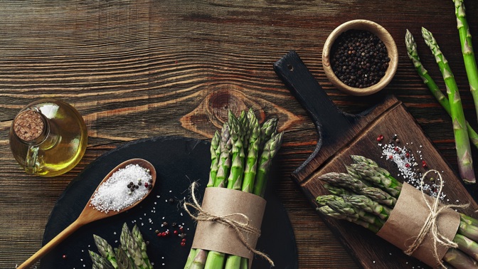 Češi dávají přednost zelenému chřestu