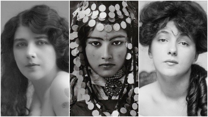 Po těchto kráskách šíleli naši pradědové: Ideál ženské krásy na sto let starých snímcích