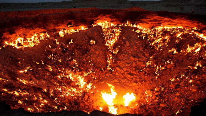 Tajemství Darvazy, děsivé brány do pekla: Vznikla před 50 lety vinou sovětských vědců