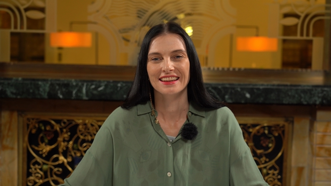 Iva Frühlingová v pořadu Na kafeečko