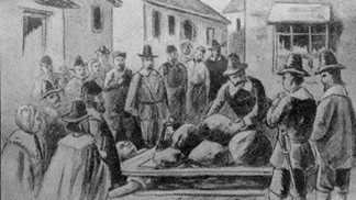 Tragický příběh Gilese Coreyho: Bohatý farmář byl prý čaroděj, na popravišti trpěl tři dny
