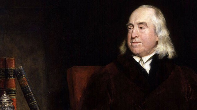 Výstřední závěť: Filozof Jeremy Bentham se po smrti nechal vycpat slámou a vystavit