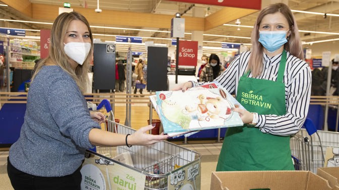 Podzimní Sbírka potravin: 77 tun potravin a drogerie pro lidi v nouzi