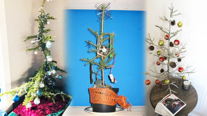 10 nejhorších vánočních stromečků, ze kterých by děti měly slzy na krajíčku!