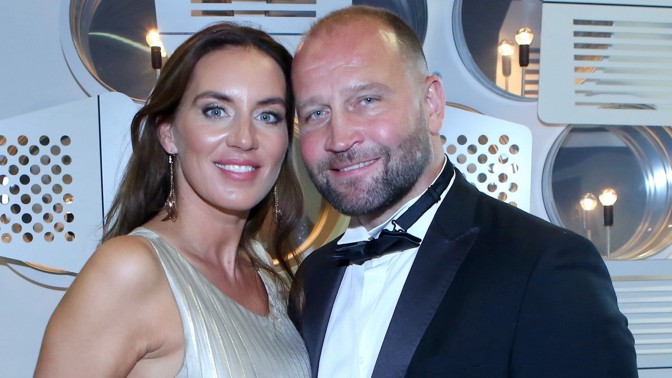 Lucie Šlégrová s manželem Jiřím Šlégrem na festivalu v Karlových Varech v roce 2021.