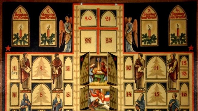 Historie adventních kalendářů: První vyrobili v roce 1851, děti v nich dlouho nacházely verše z Bible