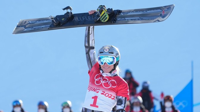 Zlatá olympijská snowboardistka Ester Ledecká: Ostraváci si z ní po triumfu v Pekingu utahují