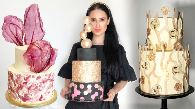 Svatební dorty podle Besky: V roce 2022 vsaďte na exotické příchutě, květy, zlato a perly, radí cukrářka