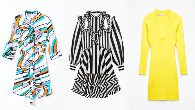 Trendy šaty pro jaro 2022: V kurzu budou retro geometrické vzory i nesmrtelné kytičky