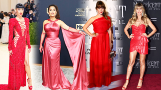 10 nejkrásnějších červených šatů, které vynesly české i zahraniční celebrity. Inspirujete se?