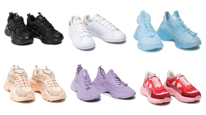 Trendy jarní a letní tenisky pro rok 2022: Pofrčí transparentnost, výrazná podrážka i bílá klasika