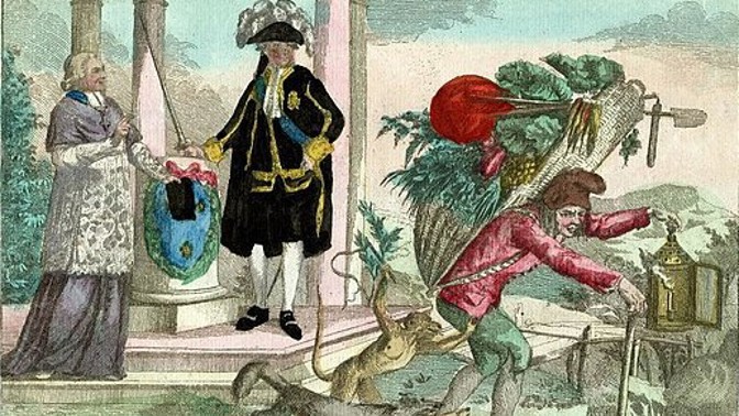 Největší excesy ruských aristokratů: Živé antické sochy a most z mrtvých nevolníků