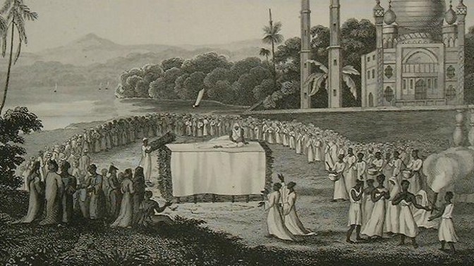 Zakázaný obřad satí: Indky doprovázely manžele na onen svět, čekala je smrt v plamenech