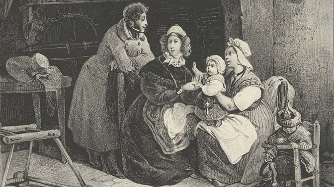 Mokré chůvy: V Americe byly kojné otrokyně, v Anglii si vydělaly víc než dělníci