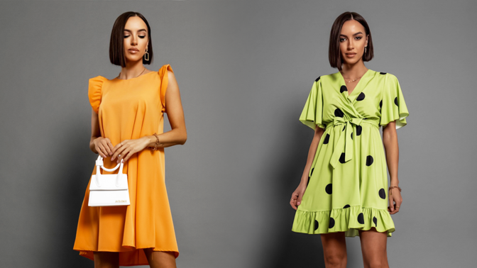 Volány ovládnou léto 2022: Těchto 10 šatů bude slušet každé ženě