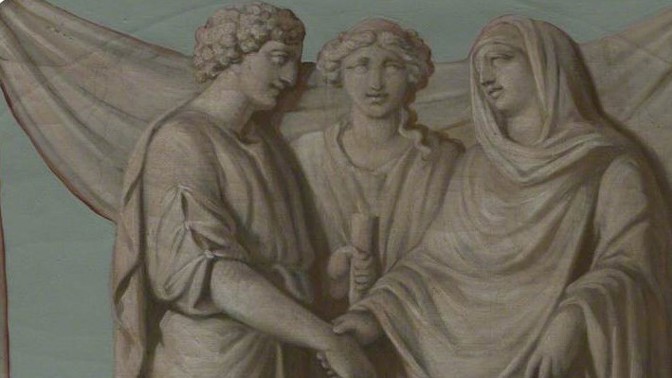 Svatby ve starověkém Římě: Dětské nevěsty, železný prsten a zákaz líbání manželky