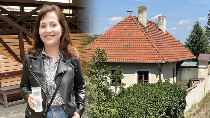 Alena Mihulová a její dům na Hradčanech