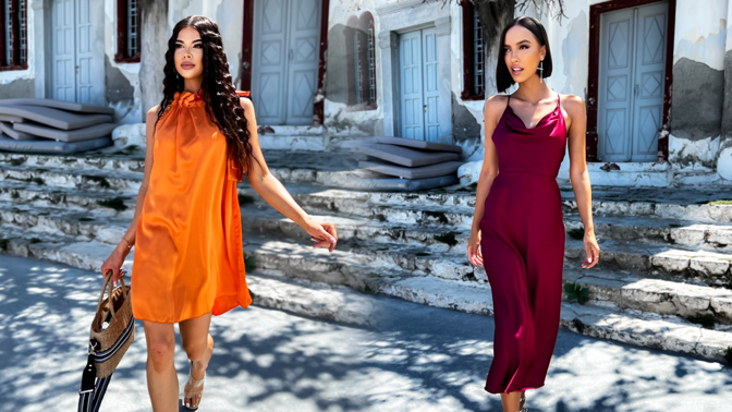 Dress code na letní párty 2022: Hitem budou flitry a volány. Jaké barvy vybrat?