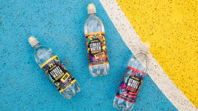Funkční voda SEMTEX STREET WATER: Stylová novinka vyladěná pro všechny lidi s aktivním způsobem života