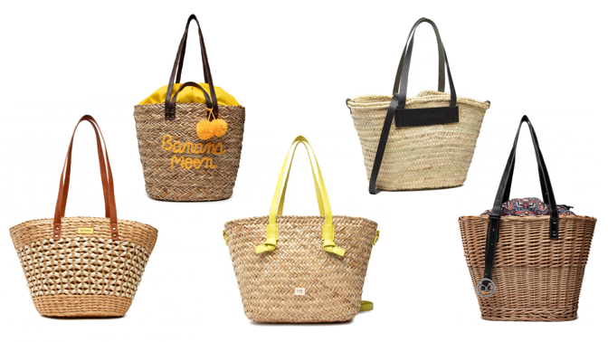 Stylová letní proutěné košíky: Hodí se ke každému outfitu, jemuž navíc dodají romantický nádech