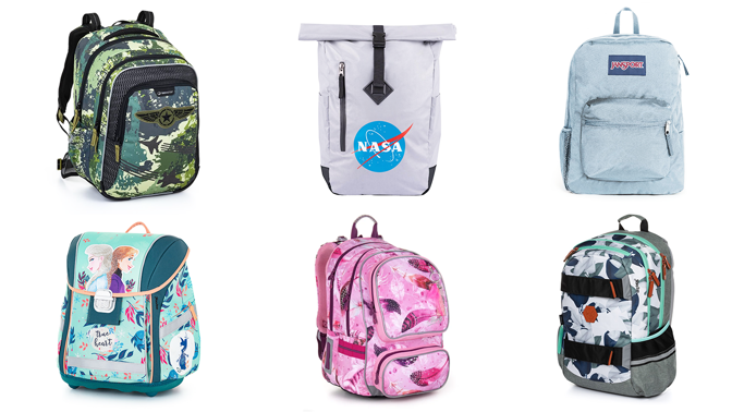 Zpátky do školy: Při výběru školní aktovky dejte pozor na hmotnost a nastavitelné popruhy
