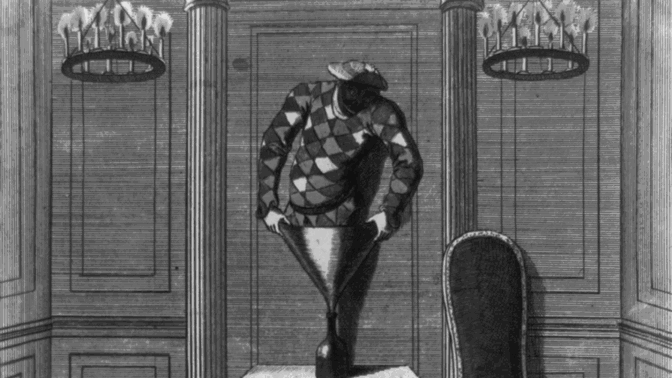 Velký britský podvod: Zaklínač lahví se měl vejít do flašky od vína, když nedorazil, diváci zničili divadlo