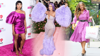 Fialový odstín nekraluje pouze roku 2022: Na tuto barvu sázely v minulosti už Lady Gaga nebo Sarah Jessica Parker