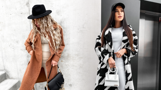 Podzimní kabáty do 2000 Kč: Hitem jsou kožené a prošívané, do módy se vracejí i umělé kožichy