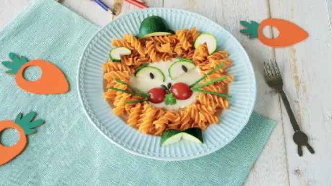 Bio těstoviny lvího krále se sýrovou omáčkou: Bezva oběd pro malé strávníky