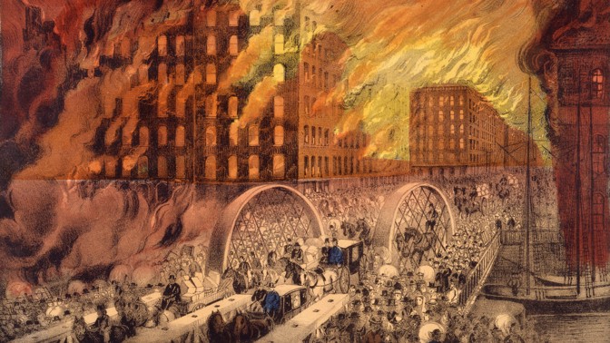 Požár, který srovnal se zemí Chicago: Prý ho způsobila kráva, zemřelo přes 300 lidí