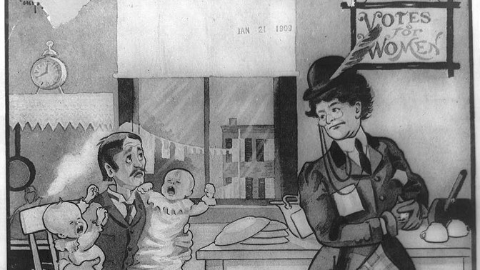 Kuriózní důvody, proč ženy nemohly volit: Prý by zanedbávaly domácnost a byly neplodné