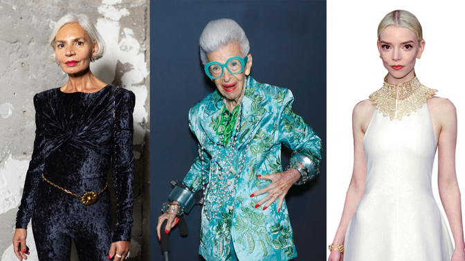 Stylové módní ikony pro ženy každého věku: Iris Apfel se ani ve 101 letech nevzdává výstředností