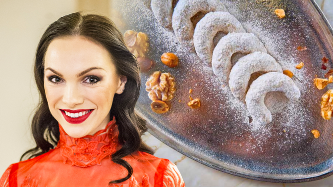 Recept na vanilkové rohlíčky Kamily Nývltové podle rodinného receptu
