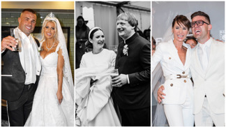 Největší svatby roku 2022: Vojtěch Kotek už očekával Šmankotka, Karlos Vémola se těšil na dvojčata