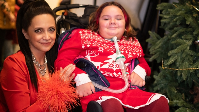 Lucie Bílá jako anděl: Splnila přání jedenáctileté Dominičce, která je po těžké autonehodě